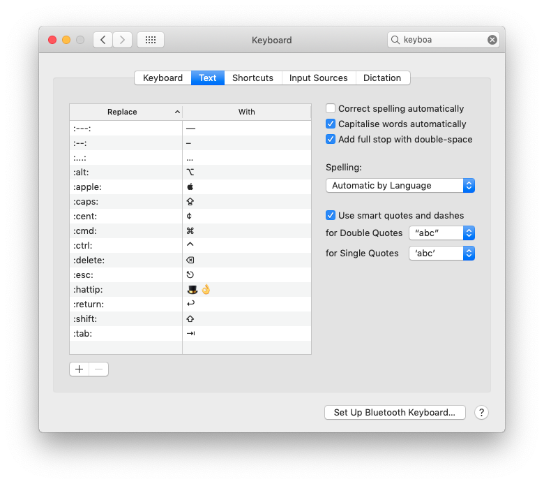 voice dictation mac shortcut